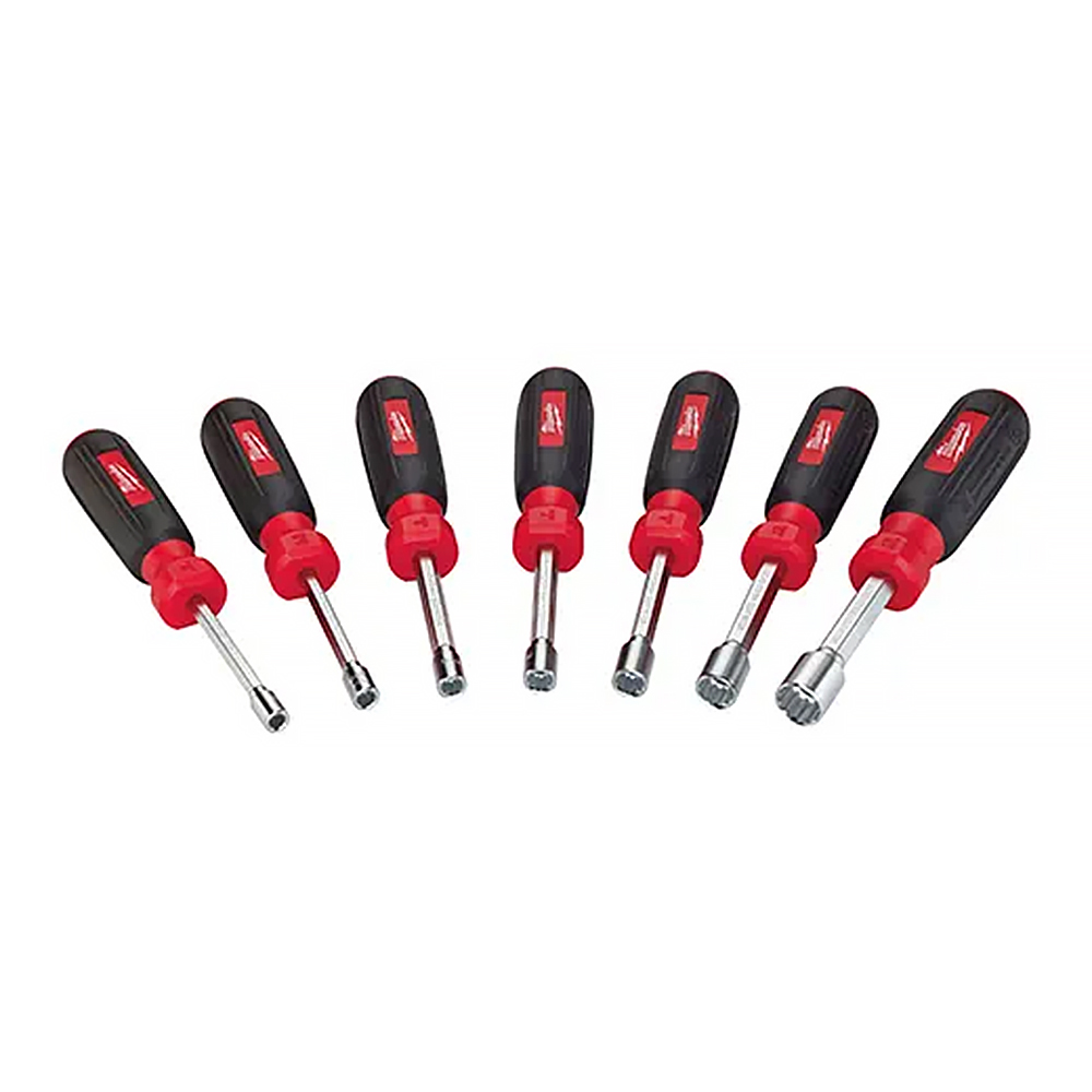 Milwaukee Hollow Shaft Metric Nut Driver Set (7 Piece) from GME Supply